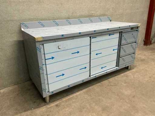 Elfinox - Tavolo da lavoro in acciaio inox