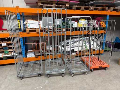 Rolcontainer (4x)