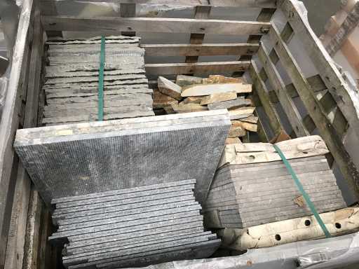 lot mix 21,12 m2 natuursteen