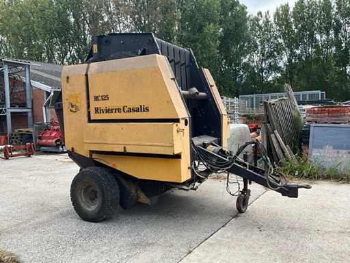 Presse à balles rondes Rivierre Casalis RC 125