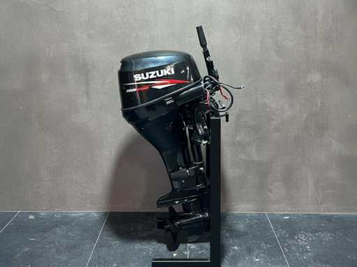 Suzuki V-Twin - Long tail - 25 cv - 4 temps - Moteur hors-bord