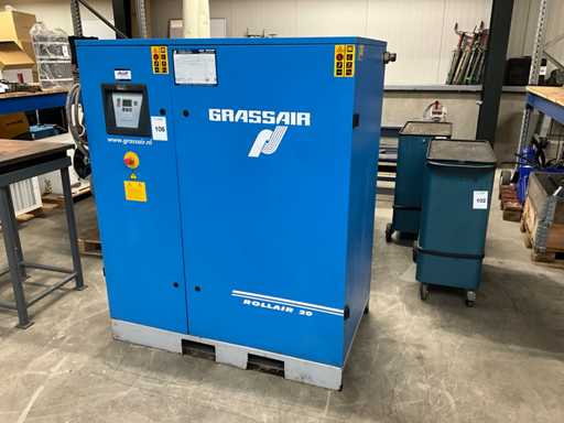 2009 Grassair RLR 20B G9 Schraubenkompressor