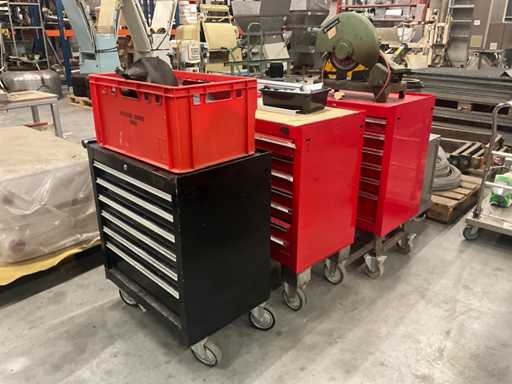 Gereedschapswagen (3x)