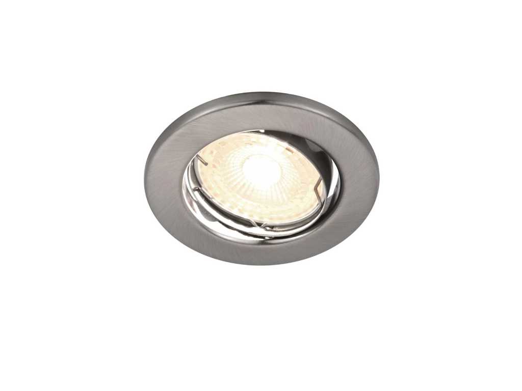 50 x GU10 Fixture with Lamp Holder (Silver)