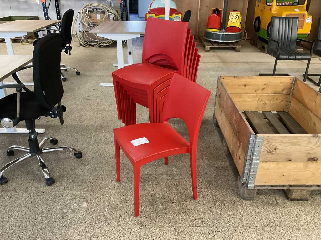 Krzesło stołówkowe (7x)