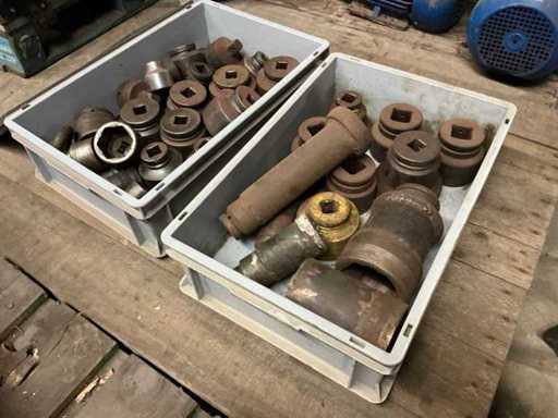 Steckschlüsselsätze in verschiedenen Größen