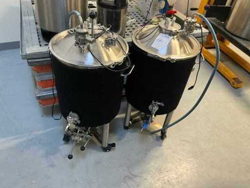 Insulated fermentation tank 55 liters (2x)