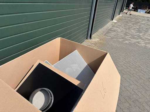 Attrezzature per la gestione dell'aria per lo sgombero di pallet