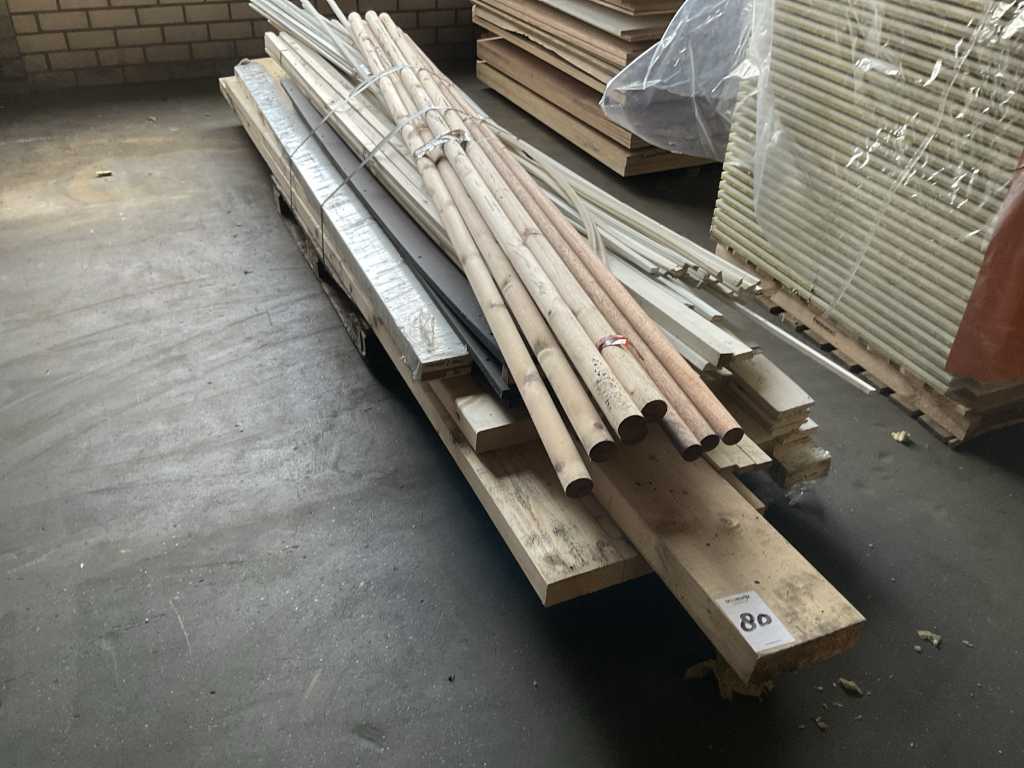 Materiale in legno da costruzione varie
