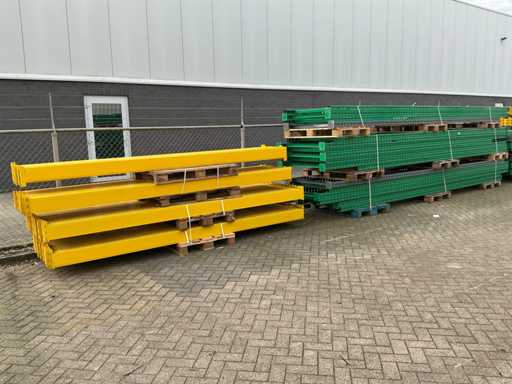 Partij zware palletstelling