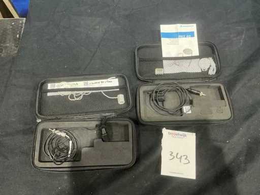 Sennheiser MKE40 Dasspeld Microfoon (2x)