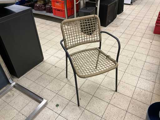 Patio chairs (9x)