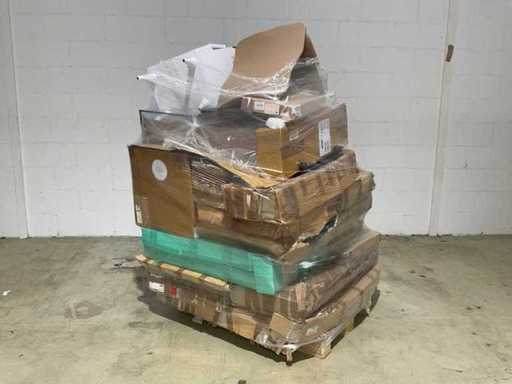 Mărfuri de returnare pe paleți