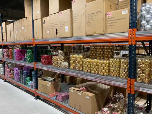 Lotto di palle di Natale in vetro