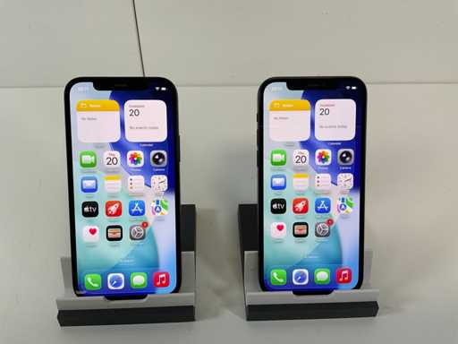 Apple iPhone 12 - 128 Go - Noir (2x)