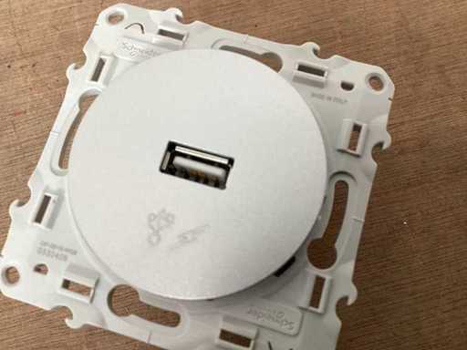 Schneider Odace USB-Ladegerät (13x)