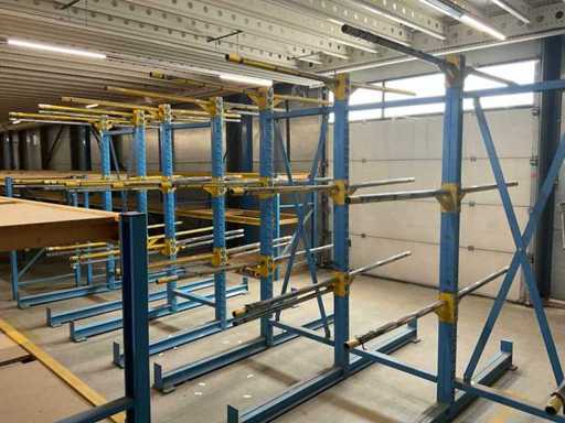 Draagarmstelling 640x240x250 cm 