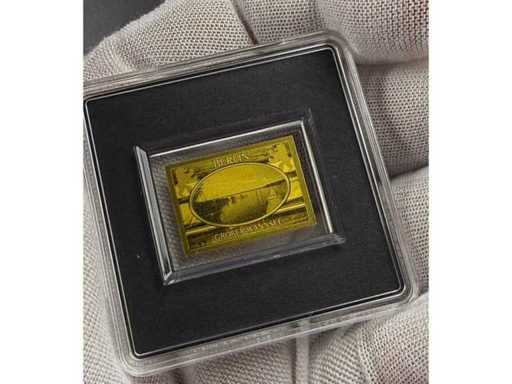 Seltene 1/500 oz Sammler-Goldmünze mit idyllischem Wannsee-Motiv in hochwertiger Prägequalität und schützender Kapsel