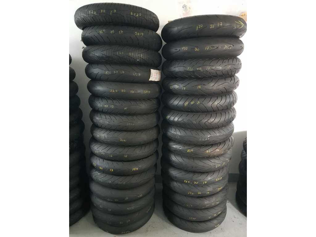 various - various ( Michelin, Pirelli, Bridgestone, Dunlop, etc ) - tires 120 70 17 – 1 (29x)