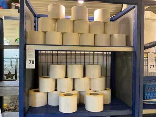 Batch of various packaging materials