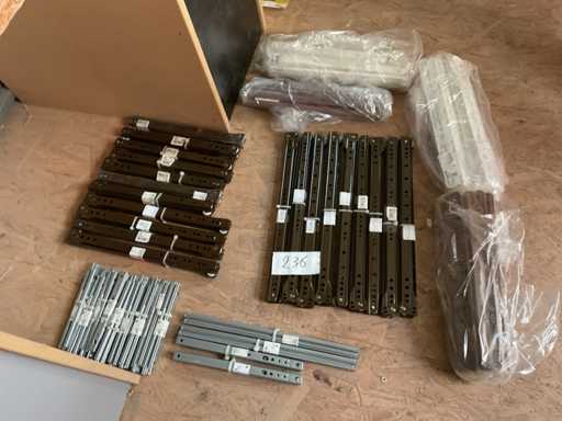 70-Schubladen-Rutschen