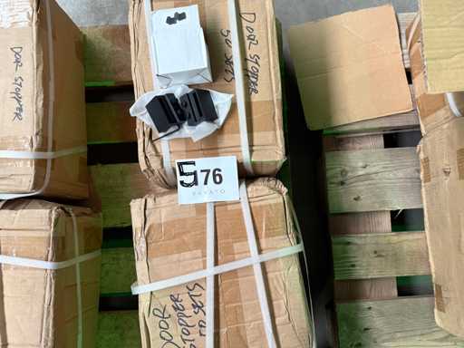 Party Barn by wheels and door stoppers