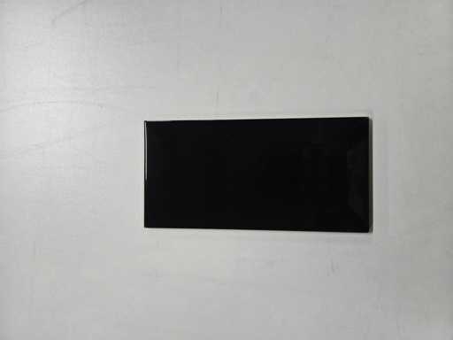 Ales King Metro 10x20cm - Zwart -  24,96m²