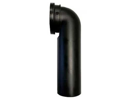 Batch of Wisa drain bends PE 90x90mm (approx. 320 pieces)