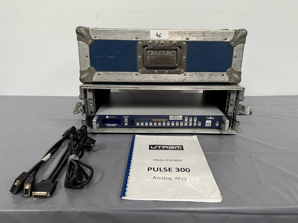 ANALOGE MANIER - PULSE 300 - Dubbele Hi-Res. Scaler Mixer naadloze switcher