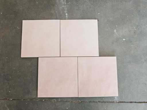 Piastrelle da parete Carmen Contemporary Rose Quartz Matte 15x15 cm 25,74 m²