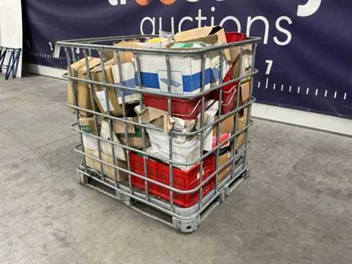 Partij kunstof tunnelblokjes/keggen