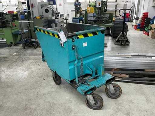 ROTHERM Fahrbarer Späne-Kipp-Container