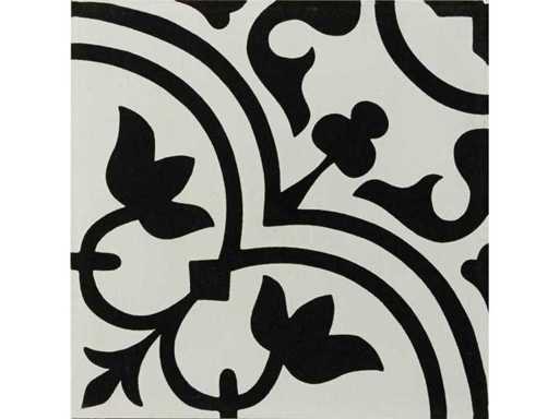 Apavisa Hydraulic Black Naturale 30x30 cm - Vloertegel 94 m²