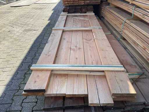 Planches Douglas rabotées 3000x190x35mm (7x)