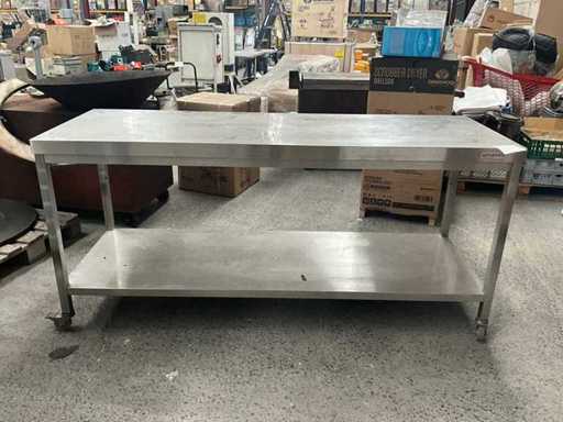 GGMGASTRO Rvs werktafel