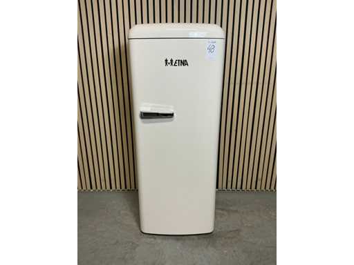 Etna KVV7154BEI Vrijstaande retro koelkast met vriesvak