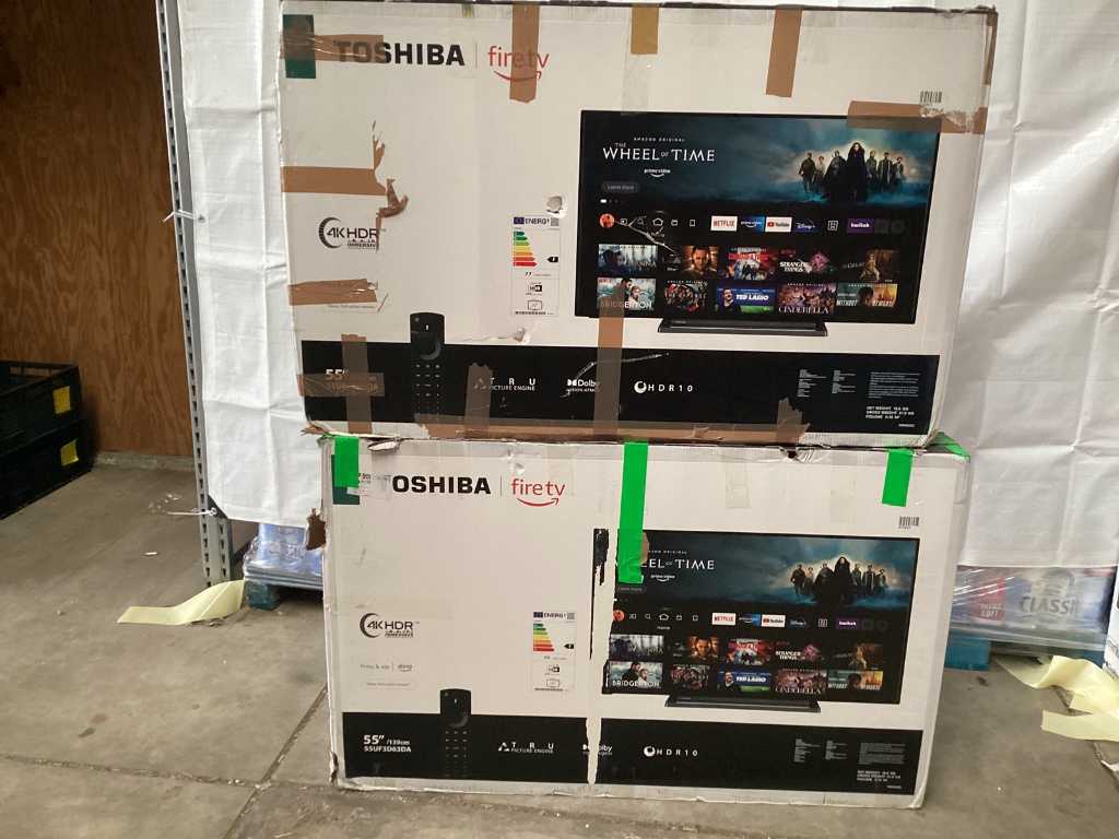 Toshiba - 55 inch - televiziune (2x)
