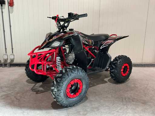 2025 Ultra Motocross ATX 125 Revolt Quad Red