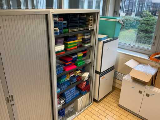 Cabinet with consumable