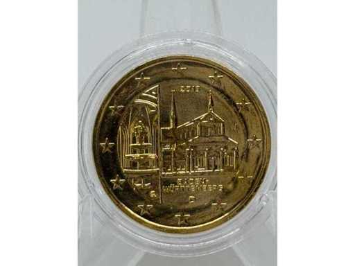 Plaqués or 2 euros – Monastère de Maulbronn (Bade-Wurtemberg) – Allemagne 2013