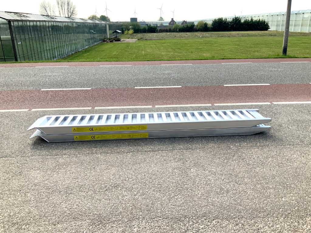set aluminium (300 cm) ramp 3T