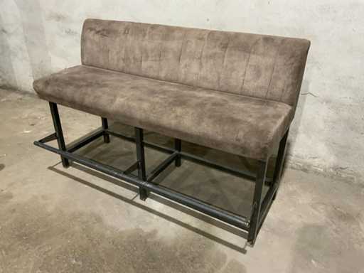 Panca ristorante con poggiapiedi (2x)