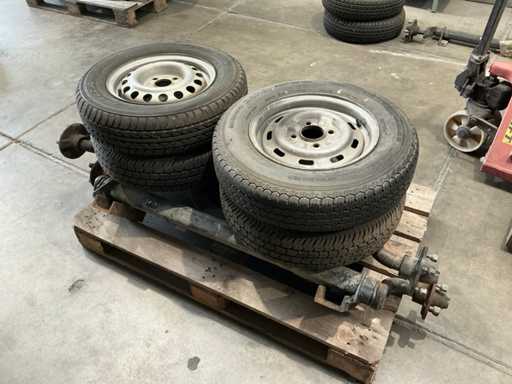 Axe de rotation avec axe supplémentaire