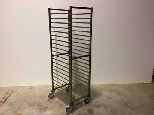 ROLKAR 600x400 op wielen 20 niveau Overige vleesverwerking