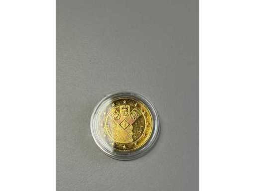 2 euro pozłacane - Estonia 2018