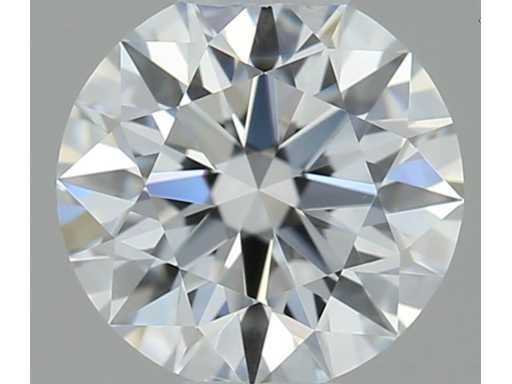 Diamante - 0,53 carati Diamante taglio brillante (certificato)