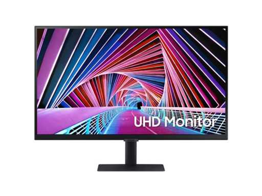 Samsung S27A706NWU LED monitor 68.6 cm (27 inch) Energy label G (A - G) 3840 x 2160 Pixel UHD, 4K 5 ms HDMI, DisplayPort, Headphones (3.5 mm jack) IPS