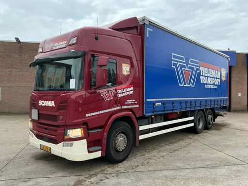 2021 Scania P280 Lkw mit Cockpitkarosserie
