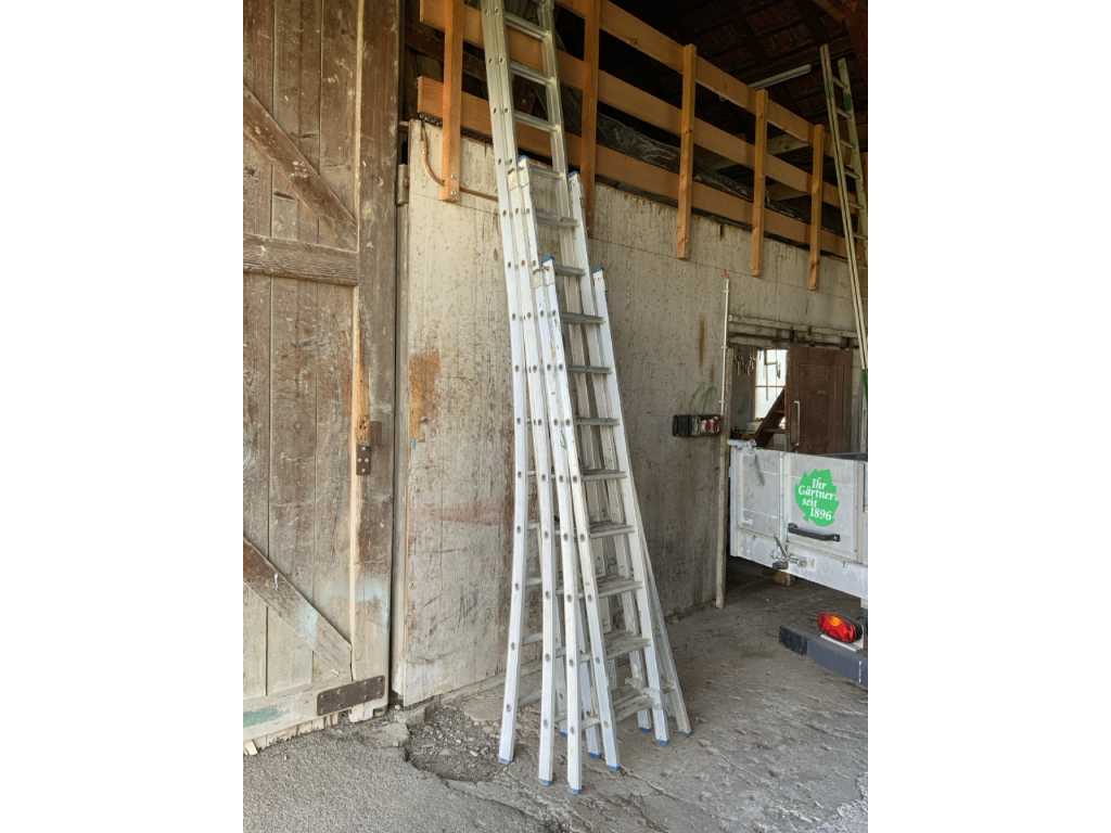 Aluminium ladder (3x)