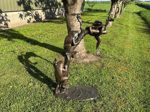 Skulpturen-Fröschbrunnen